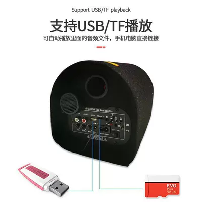 Subwoofer 56810inch Card-Insertable Audio System: Car speaker/subwoofer