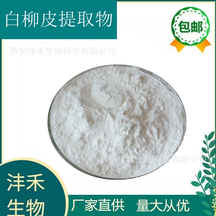 水杨甙98% 白柳皮提取物  厂家现货供应 水杨苷  化妆品原料 现货