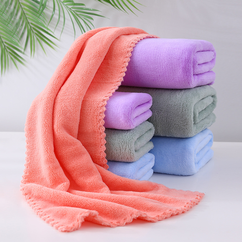 coral quick dry bath towel