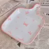 White Butterfly-Handle Tray