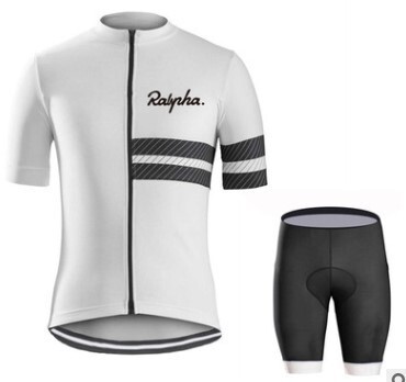 New Cross-border E-Commerce RAPHA Summer Men's and Women's Short-sleeved Riding Suit Road Bike Riding Suit Strap Suit