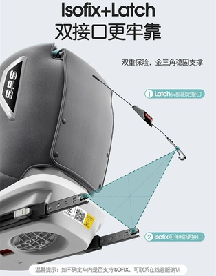 Car 360 Rotation Simple Car child safety seat