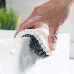 Cross-border creative bendable cleaning brush clothes brush cleaning brush bathtub brush kitchen faucet corner brush