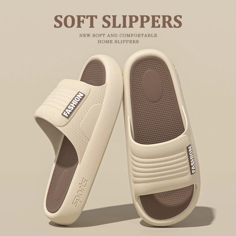 Слипоны, летние нескользящие тапочки для любимого, мягкая подошва