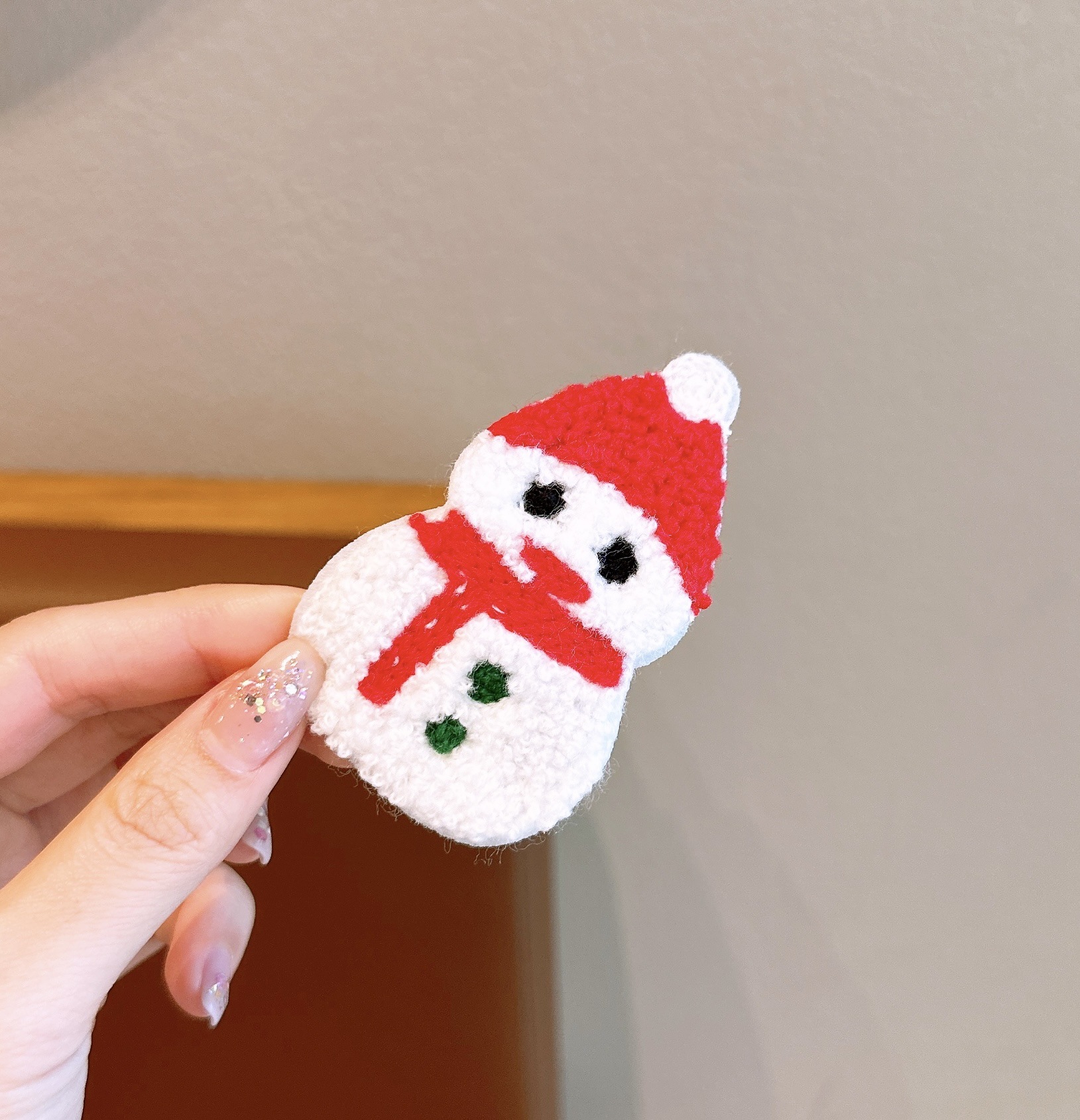 2024 niños navidad pinas de pelo dibujos animados adorables árbol de Papá Noel sombrero muñeco de nieve adornamientos de cabello otoño invierno sombrero