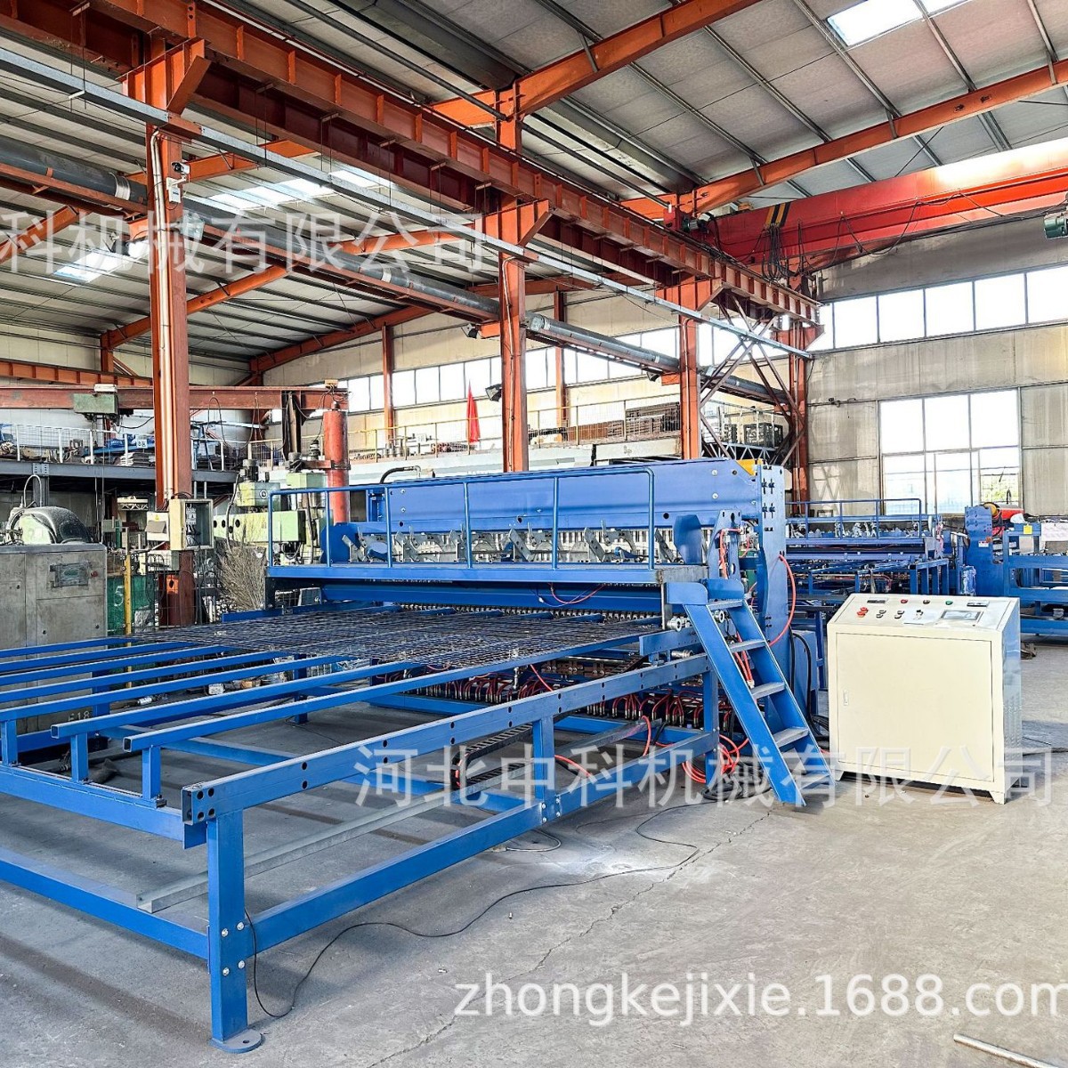 中科机械 建筑网片排焊机 煤矿支护网焊网机 舒乐舍板排焊机