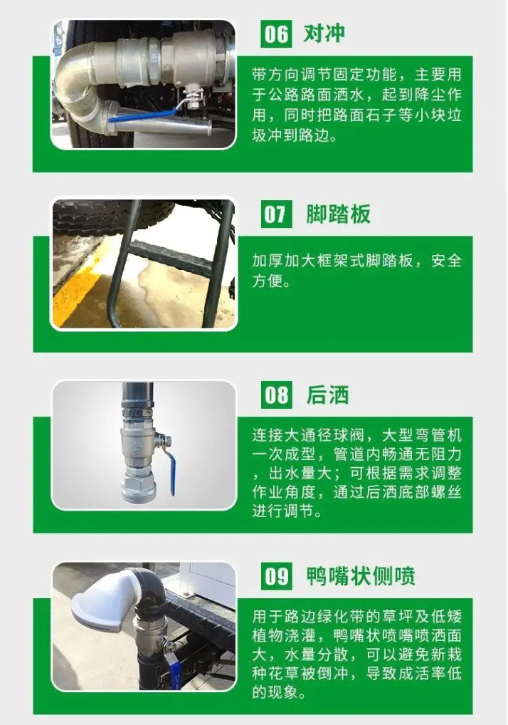 Kaima Blue Brand Sprinkler Truck 3 Tons Greening Spray Truck Price Chengli Kaili Multi-Functional Sprinkler and Dust Suppressor Truck