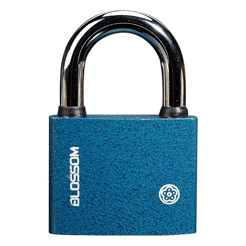 Сливовый замок Чистая медь замок цилиндровый замок Открытый медный замок синий водонепроницаемый антикоррозийный замок открытый замок шкаф склад железный замок