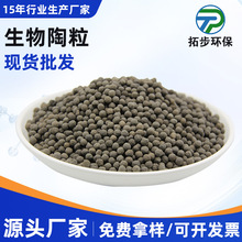 厂家供应BAF生物陶粒滤料 过滤材料生物陶粒厂家批发陶瓷生态颗粒