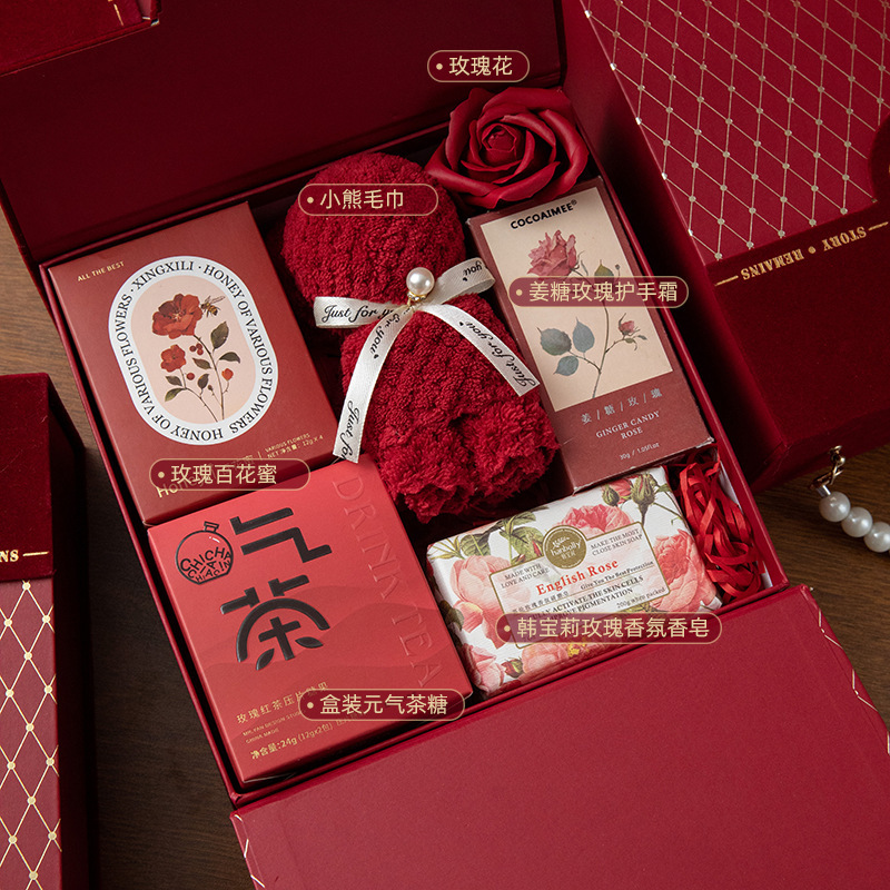 ツバキの花の結婚のお土産セットの完成品はお客様にお連れします。|undefined