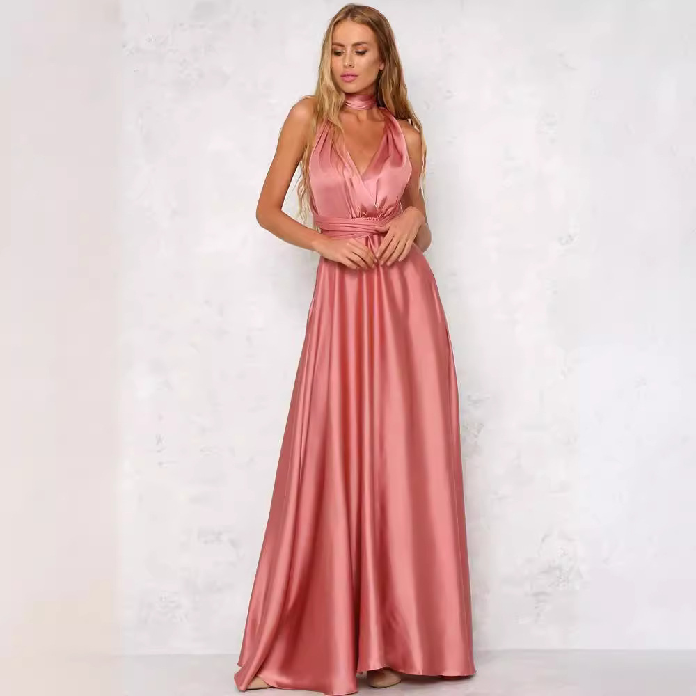 Satin Summer Dress - Image 4