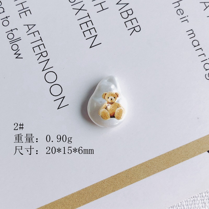6g Weight Beads Jewelry Making Type 20*15mm Jewelry Making Size Jewelry Accessories Classification Smooth Embellishment 10 PCS/Package Quantity Acrylic Material Animal, Cartoon, Fruit Pattern All Seasons Season Cute Style 10 PCS/Package 20*15mm Acrylic Animal Cartoon Fruit Beads Jewelry Accessories 5