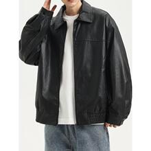 J 98832 Retro Black Leather Jacket �͹�Ƥ�� �羳�������R