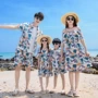 新款四口夏季休闲三件套