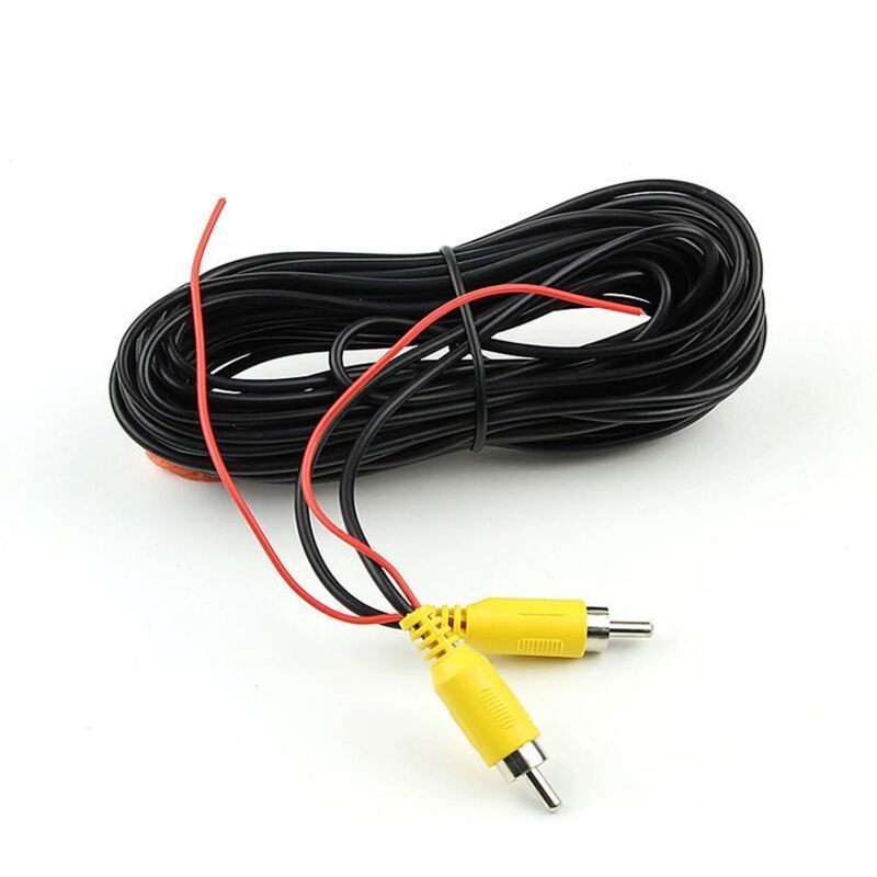 RCA connector reverse camera extension cable, RCA interface AV video cable, male to female connector for reverse rear view