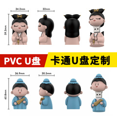 PVCu ディスクはカスタマイズ可能 3D 2D 漫画スタイルのクリエイティブな PVC ギフト USB ディスクはパーソナライズされたカスタマイズされたスタイルの USB ディスク