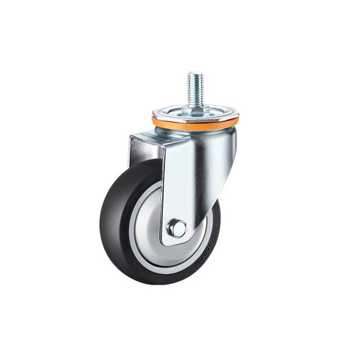 2-inch, 3-inch, 4-inch, 5-inch universal heavy-duty casters manufacturer industrial pulley flat cart shock-absorbing universal casters with brakes