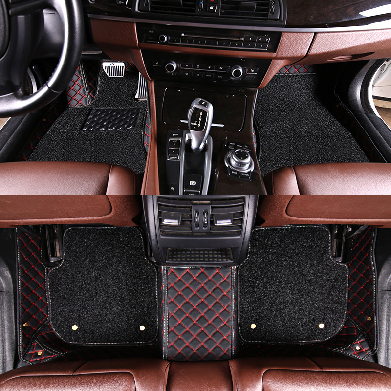 Custom Fit Leather: Toyota Ayaqaltılar (Kovriklər) - red