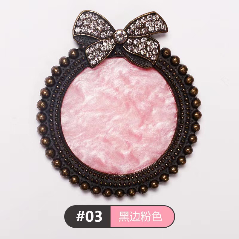 Estilo japonés en línea celebridad uñas diamante arco pantalla color placa retro pantalla marco mano modelo tiro trabajo soporte de exhibición