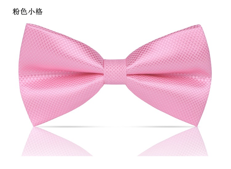 ↤↤↤핑크 체크무늬 나비넥타이 ↢⇢⇢