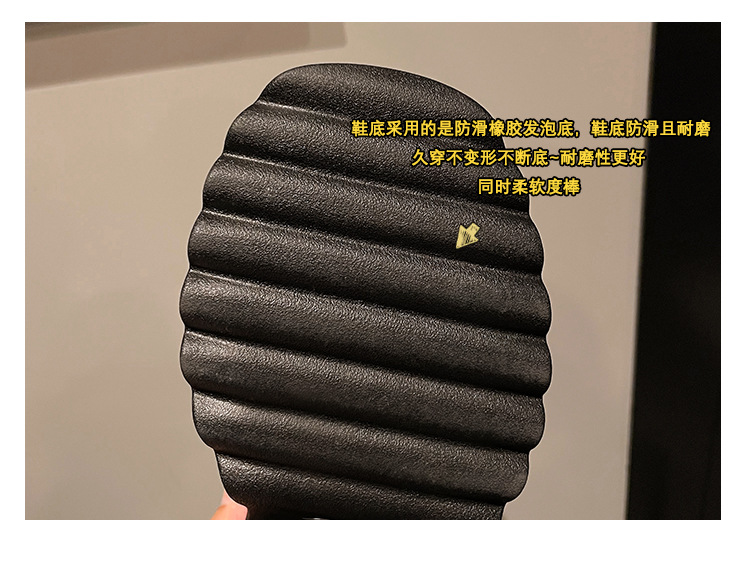Boot nữ cổ cao mũi tròn gót vuông dày 9 cm, phong cách kỵ sĩ V-cut — Ống lớn màu nâu sẫm lót một lớp chi tiết 11