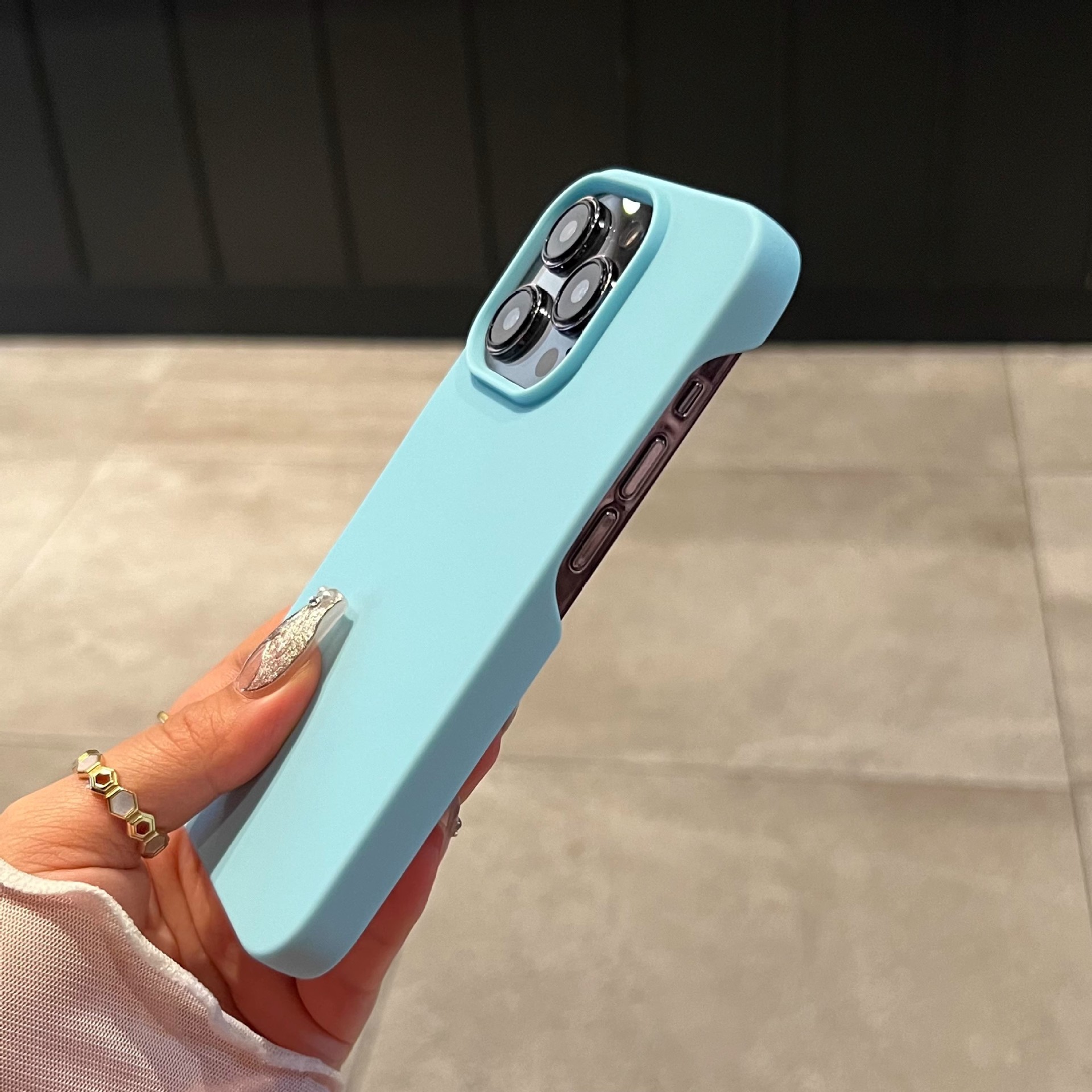 Tpu Solid Color Simple Style Phone Cases Phone Accessories display picture 10