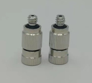 9.52 asiento de pulverización de conexión rápida accesorio de humidificador textil de pulverización de atomización de alta presión tubo de PE de alta presión conector de conexión rápida