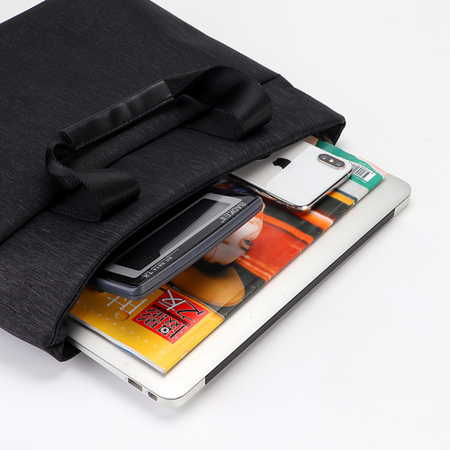 Baoke GW1003 three-dimensional portable double zipper computer bag document bag business bag business bag