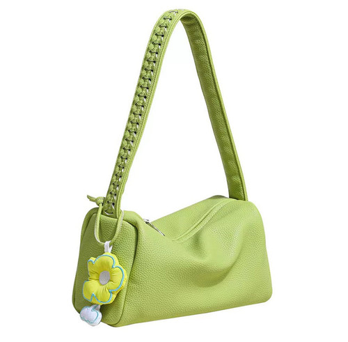 Niche design small steamed bun tote bag summer handbag women's bag 2024 new fashion trendy braided armpit bag shoulder bag