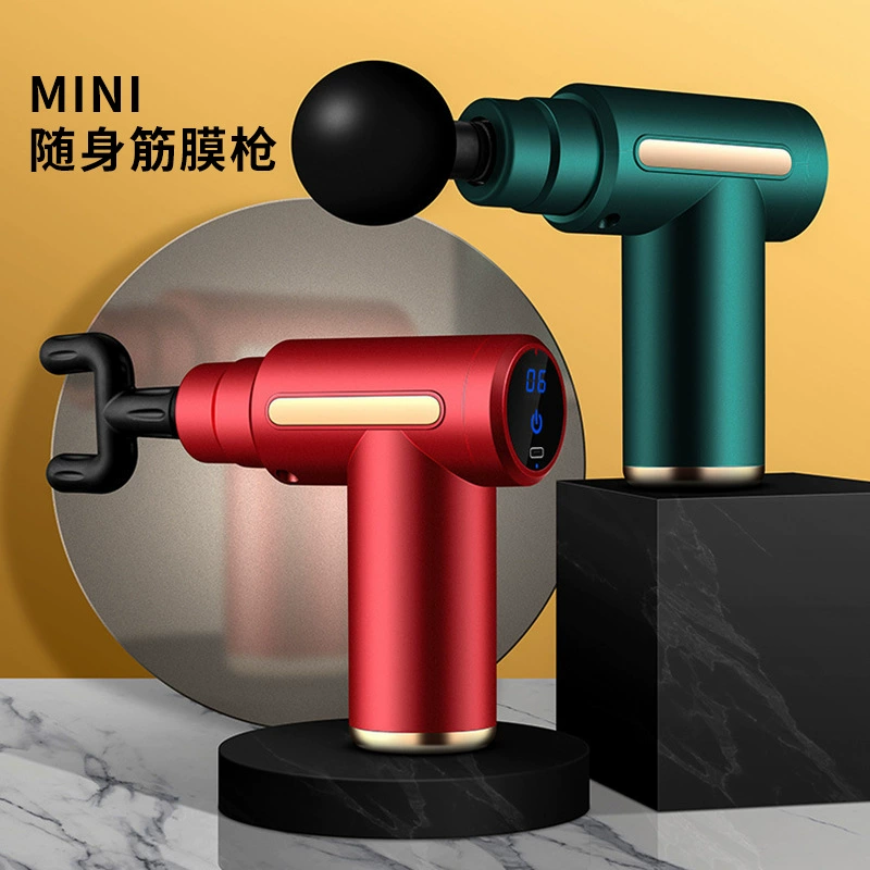 Мини-фасциальный пистолет USB зарядное мышечное расслабляющее оборудование портативный электрический массаж пистолет тренажер