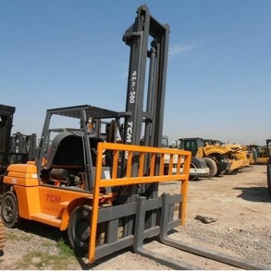 Exportación extranjera de segunda mano de 3 toneladas 4 toneladas 5 toneladas 7 toneladas 10 toneladas de carretillas elevadoras