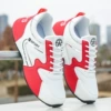 168 White Red/Mesh