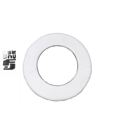 rear-mounted lettering, complete modification set, Spare wheel cover - spare-tire-rim-white-with-letter-sticker