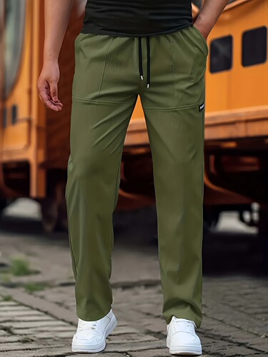 Perfect for Fitness Basketball Joggers Men's Stylish Casual Pants
