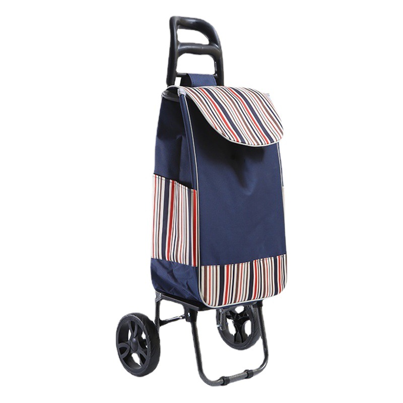 Supermercado portátil plegable carrito de compras Carro de escalada simple anciano carrito de compras de mano al por mayor