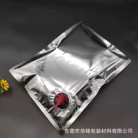 Источник производитель на складе 1L 3L 5L 10L 20L Темный алюминиевый покрытый кран-бабочка кран жидкий мешок BIB мешок