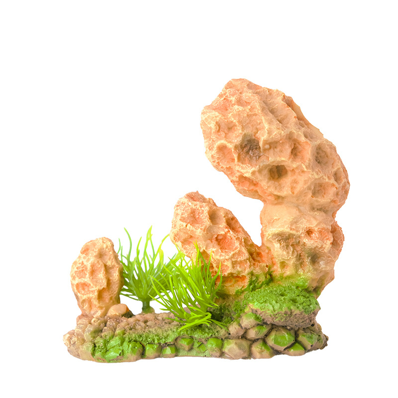 Estilo explosivo transfronterizo simulación jardín rocalla decoración de paisajismo piedra jardinería acuario paisaje mesa de arena decoración de paisajismo