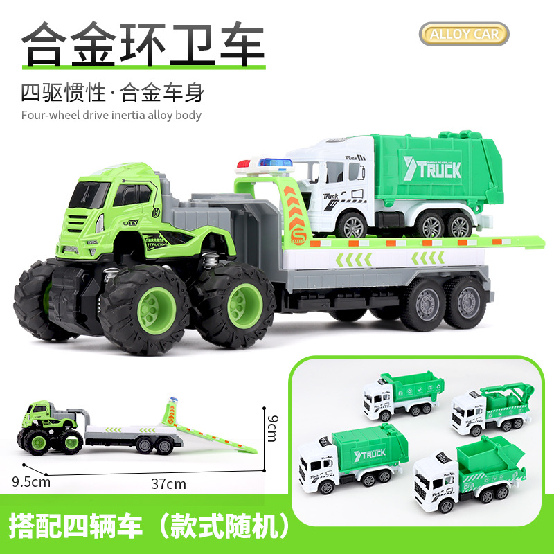 Alloy sanitation truck model a