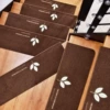 Luminous brown clover for stairs