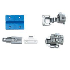 Manufacturer Direct Sale Wardrobe Folding Door Roller Parts Wardrobe Sliding Door Roller Parts Closet External Hanging Roller