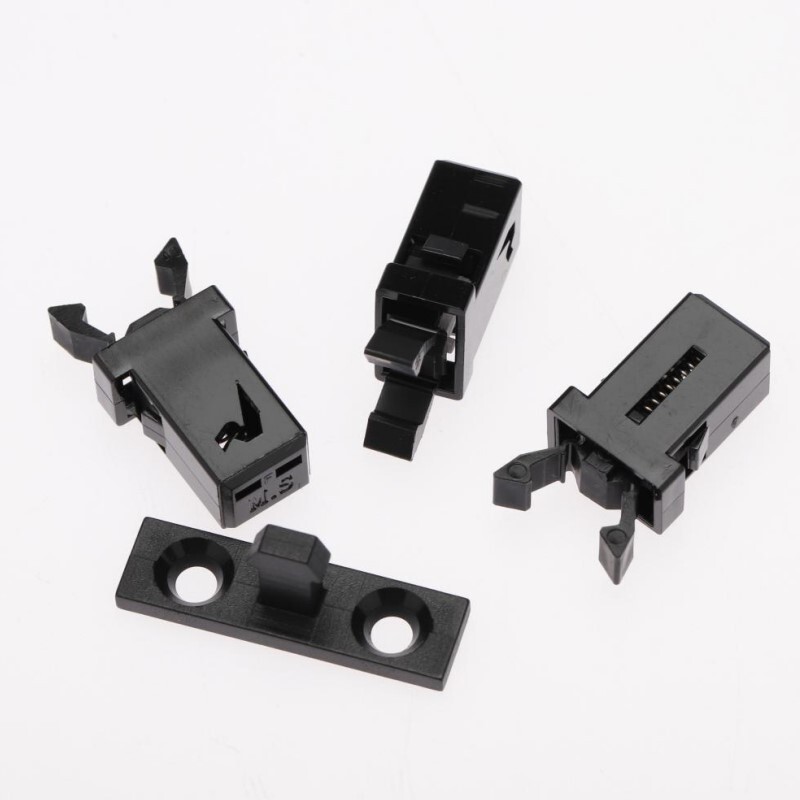 Trash can switch latch clip Universal Push-type accessories buckle MS Spring self-locking elastic lid glasses case