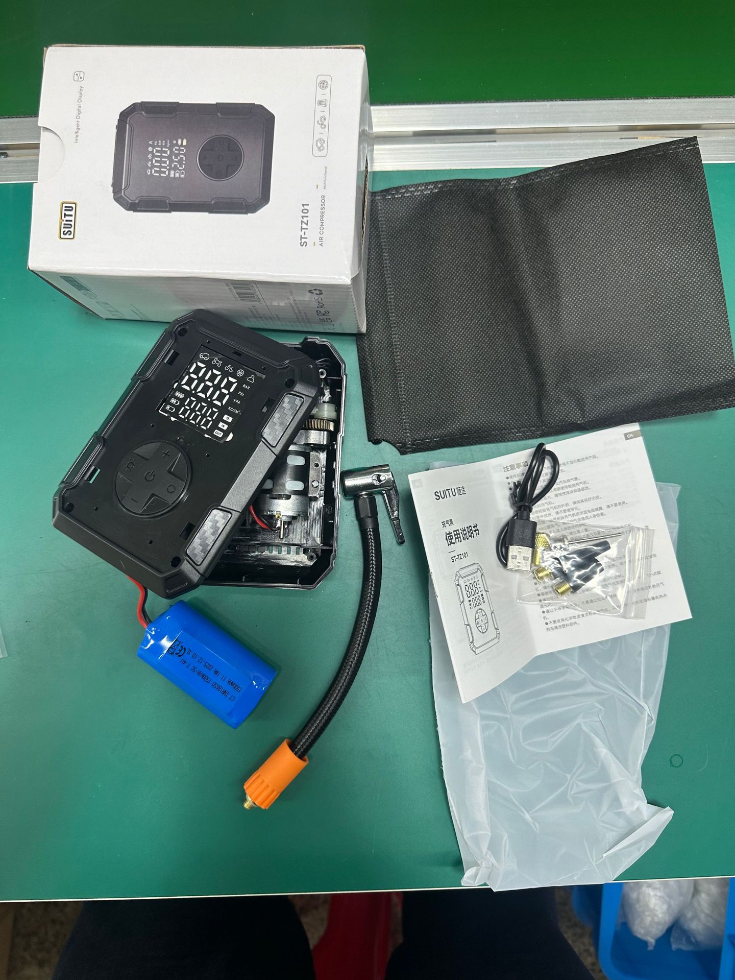 Cross-Border Supply of Portable Car Air Pumps for Small Cars, Car-Mounted Air Pumps, and Multi-Functional Air Pumps for Home Use