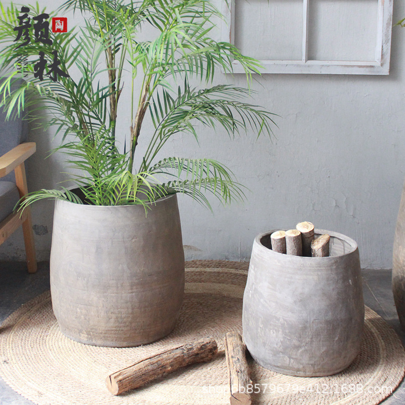Pot de cerámica de tierra en stock, vasos de flores de viento tranquilo, vasos de cerámica vintage, vasos de cerámica, vasos de cerámica antiguos, vasos de cerámica, vasos de cerámica de aterrizaje, vasos de cerámica
