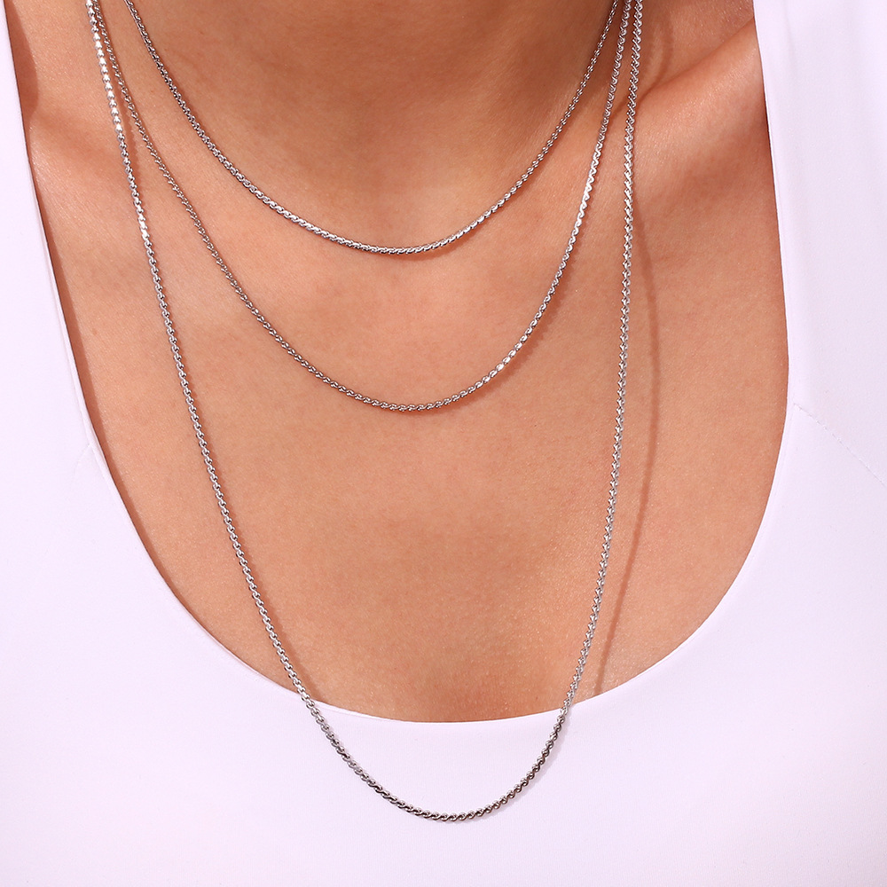 7g Weight Jewelry Set Classification 1 Piece Quantity Holiday, Daily Occasion 316L Stainless Steel Material Geometric Pattern Women's Gender Elegant, Simple Style, Streetwear Style Waterproof Non Tarnish, Surgical Steel, Plating Craft 316L Stainless Steel Geometric Waterproof Non Tarnish Surgical Steel Elegant Simple Style Streetwear Jewelry Set For Women's 8