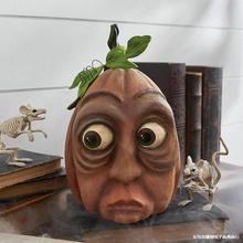 厂家批发万圣节氛围感户外装饰道具幽灵派对南瓜头庭院场地装饰