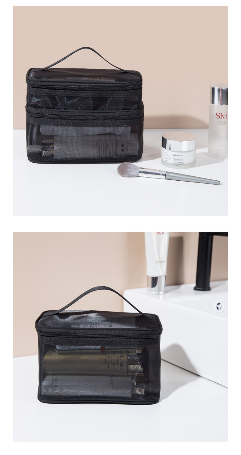 Multifunctional Large Capacity Portable Cosmetics Storage Bag display picture 3