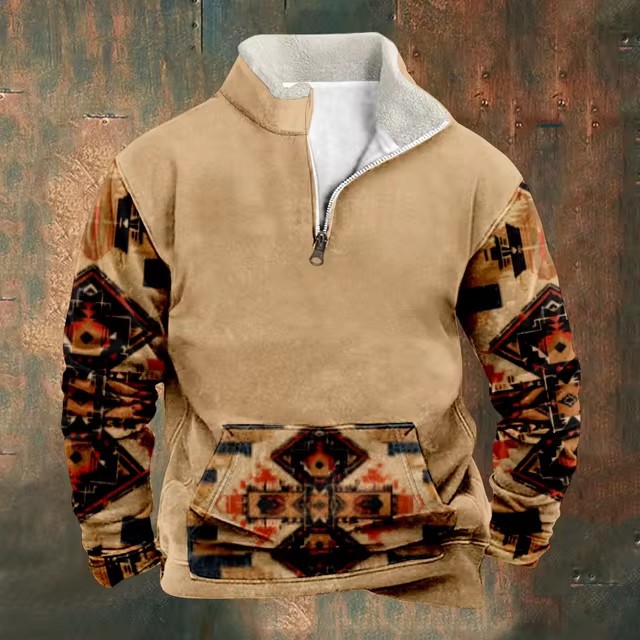 fashionable sports long-sleeve with zipper