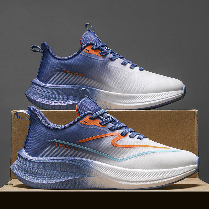 2025 nuevos juveniles amortiguador desgaste placa de carbono zapatillas de malla transpirable para hombres y mujeres zapatillas de carreras antideslizantes
