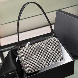 Dawang rhinestone bag women's bag 2024 new spring and summer dinner clutch bag armpit bag crossbody bag diamond diamond bag
