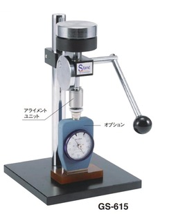 TECLOCK Dele manual test bench stand GS-615 non-speed control function hardness tester test bench